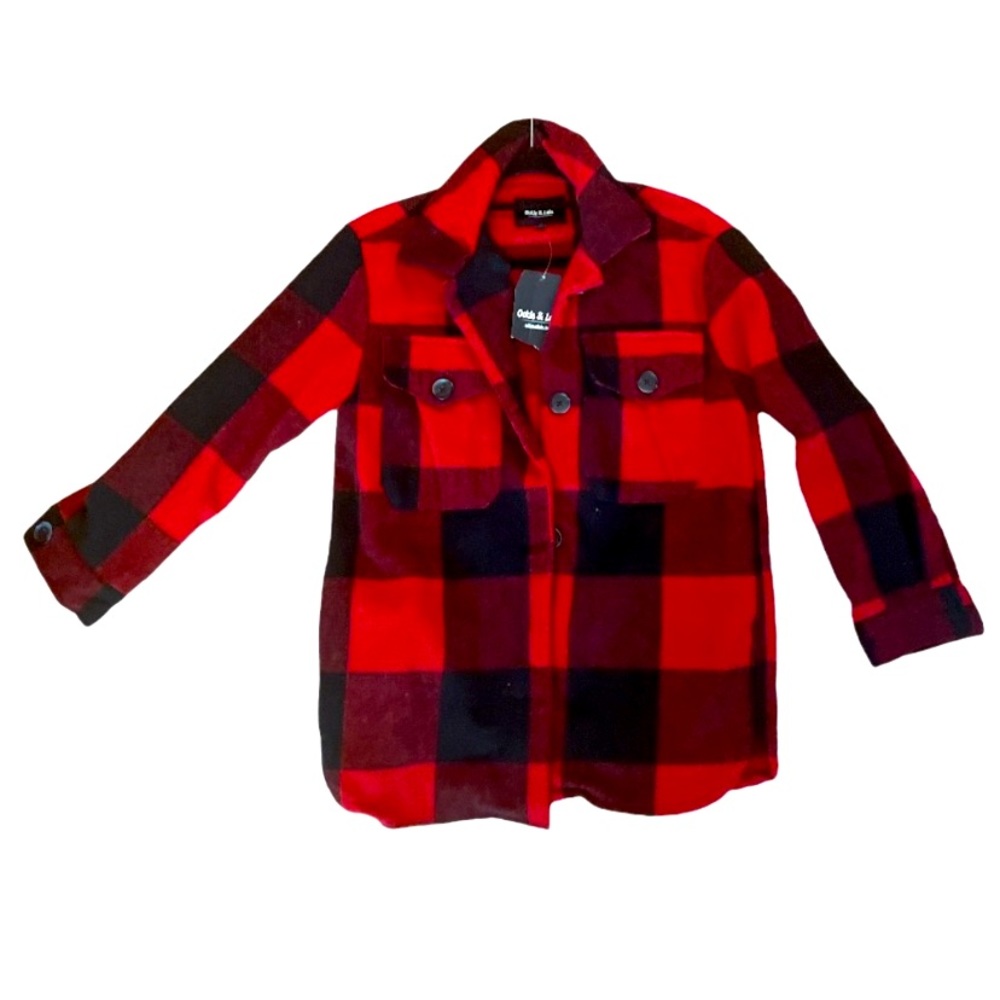 COPY - Ookie & Lala Shacket Fall Plaid Nordstrom new with tags women’s Small re…